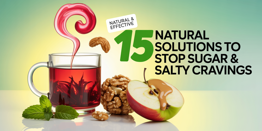 15 Natural Solutions to Stop Sugar & Salty Cravings