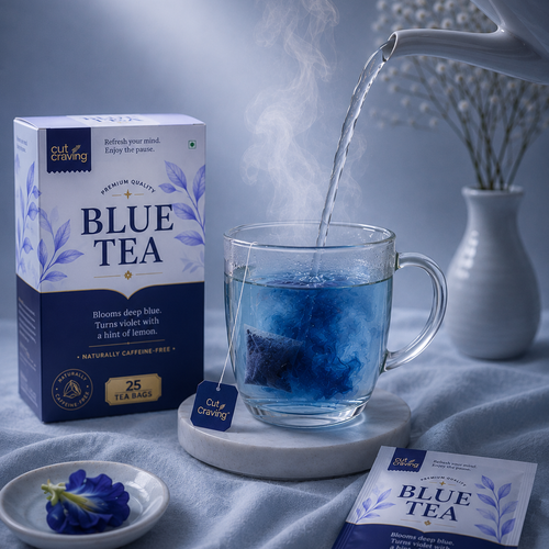 💙 Blue Tea | 100% Natural | Caffeine-Free | 60+ Cups of Wellness in Every Pack